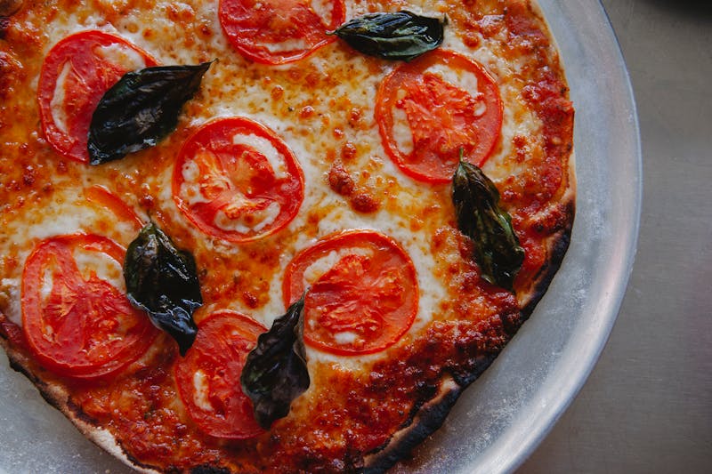 La Margherita DOC — classic Neapolitan pizza at Pizzana